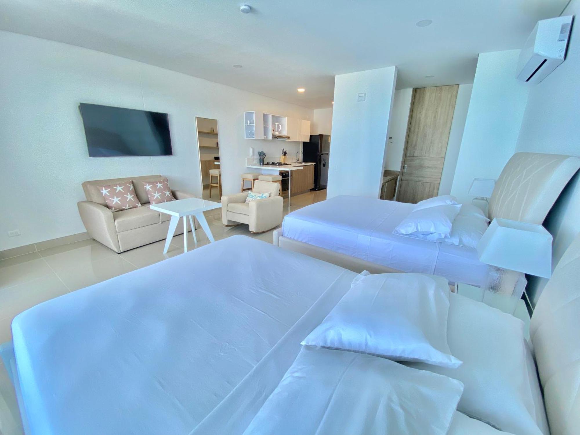 Apartamentos Reserva Del Mar - Frente Al Mar By Soho Santa Marta  Zimmer foto